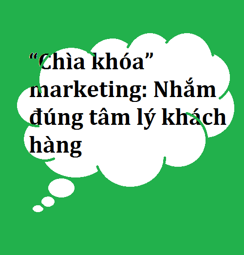 “Chìa khóa” marketing: Nhắm đúng…